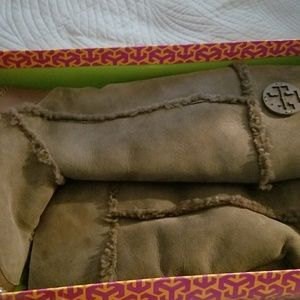 Tory Burch Tall Shearling boots